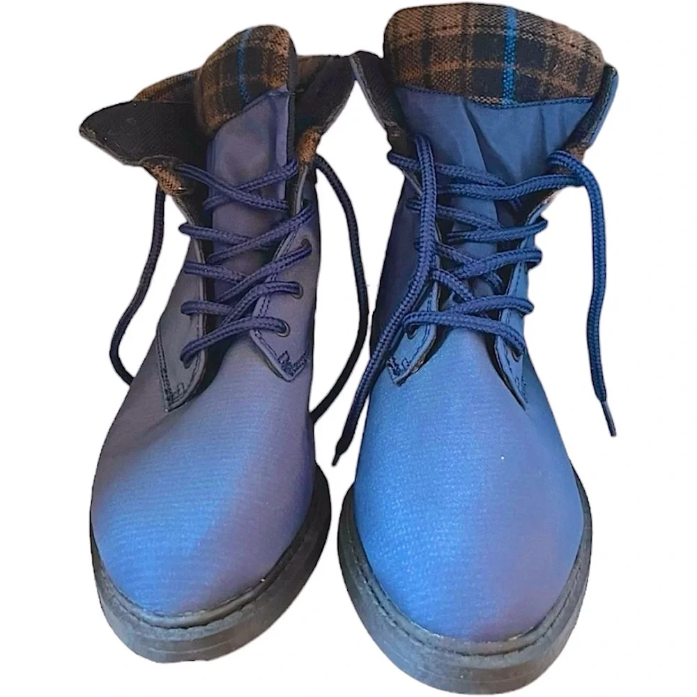 High Sierra Blue Men's Boots - Picture 3 of 12